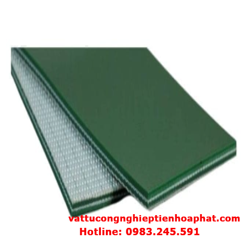 BĂNG TẢI PVC XANH 3MM GIÁ RẺ