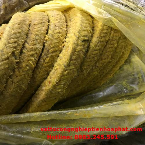 Dây tết chèn cotton tẩm mỡ vuông, Dây mỡ chịu nhiệt