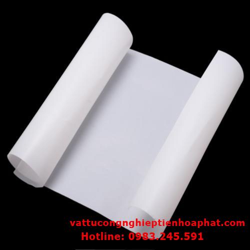 Nhựa teflon tấm dày 1 ly - 1mm (1000 x 1000 x 1mm)